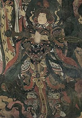 法海寺壁画-48 韦驮天