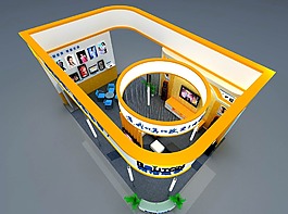 3D展厅模型