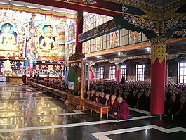 印度,西藏,庙