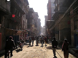 尼泊尔,加德满都,路