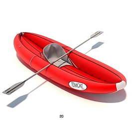 划艇模型