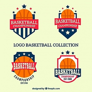 平面设计中篮球标识的收集