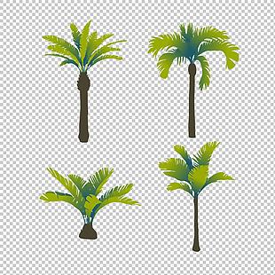 棕榈树免抠png透明图层素材