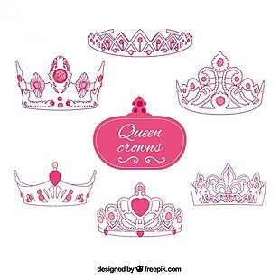 粉红女王皇冠