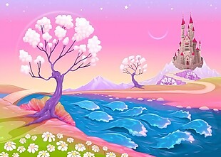 梦幻城堡风景