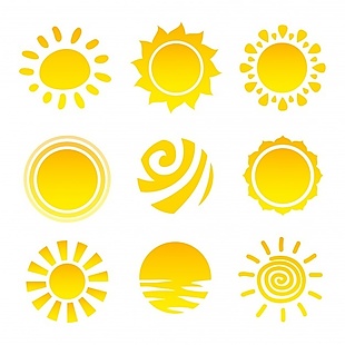 太阳图标集