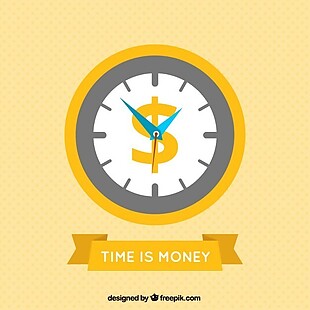 时间就是金钱。