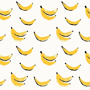 香蕉图案设计