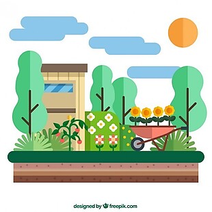 园艺小屋平面设计