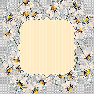 鲜花花卉边框免抠png透明图层素材