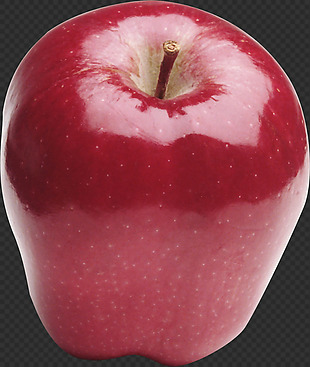 真实红蛇果苹果图片免抠png透明图层素材