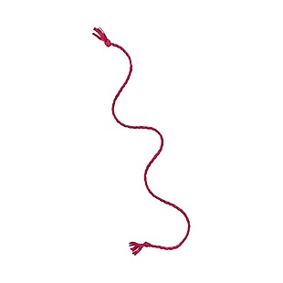 红色鲜艳红绳元素