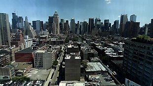 实拍都市城市建筑视频