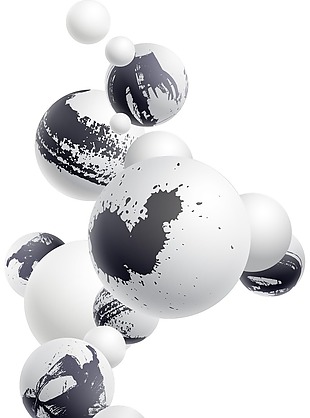 科技小球设计png元素
