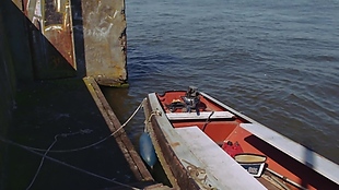 海上渔船视频素材