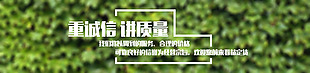苗圃网站首页banner海报