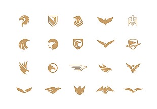 鹰logo素材