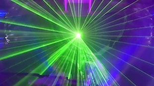 舞厅灯光光线视频背景