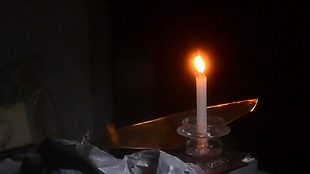 蜡烛视频素材背景