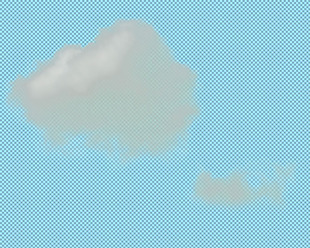 透明白云免抠png透明图层素材