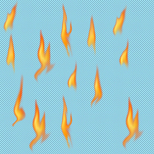 火苗火焰免抠png透明图层素材