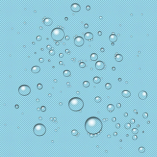 圆形水滴免抠png透明图层素材