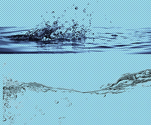 水珠水滴水波免抠png透明图层素材