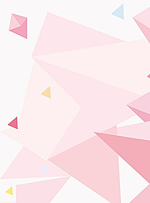 简约粉色三角H5背景素材