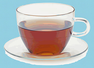 玻璃茶水茶杯免抠png透明图层素材
