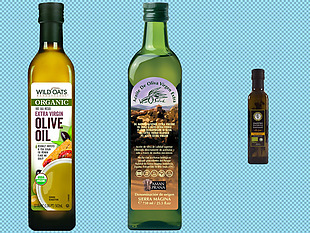 绿色瓶装橄榄油免抠png透明图层素材