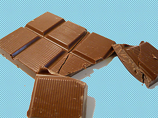 棕色美味巧克力免抠png透明图层素材