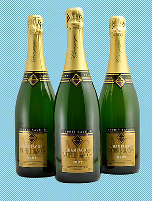 三瓶香槟酒免抠png透明图层素材