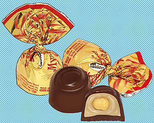 巧克力糖果免抠png透明图层素材