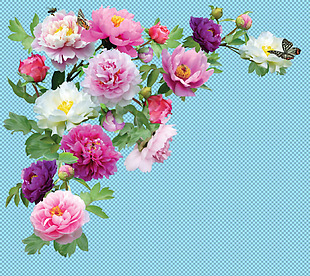 婚礼素材装饰鲜花免抠png透明图层素材