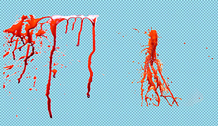 血液血迹免抠png透明图层素材