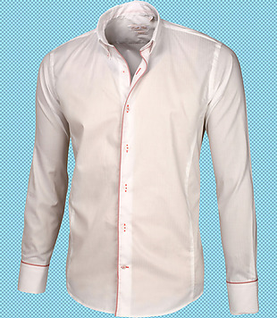 白色正式衬衫免抠png透明图层素材