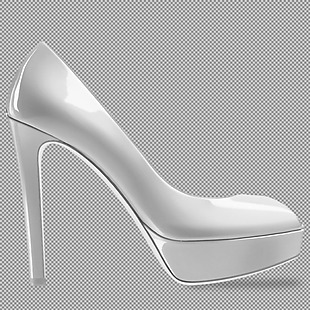 高跟女鞋免抠png透明图层素材