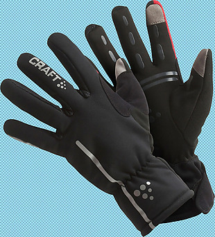 黑色布手套免抠png透明图层素材