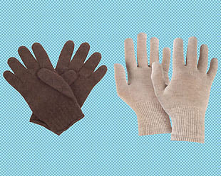 两种手套免抠png透明图层素材