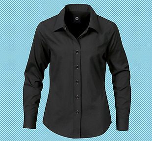 黑色衬衫免抠png透明图层素材