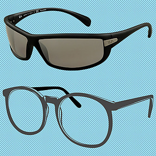 两只眼镜免抠png透明图层素材