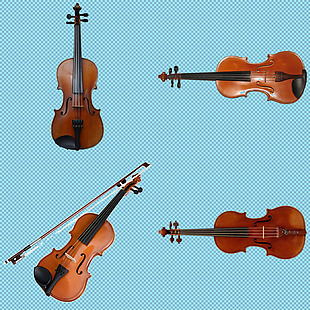 漂亮的小提琴免抠png透明图层素材