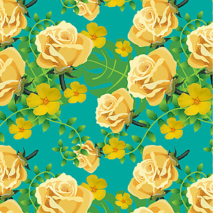 欧式花纹古典花纹底纹玫瑰花背景图片