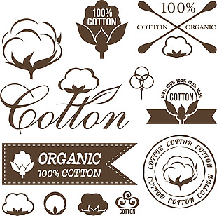 棉花logo素材