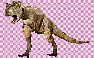 可怕的恐龙免抠png透明图层素材