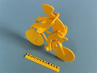 激光切割设计图——自行车