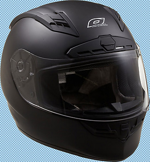 黑色摩托车头盔免抠png透明图层素材