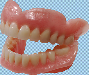 带牙龈的牙齿免抠png透明图层素材