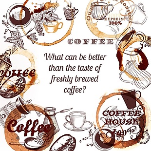 复古制作咖啡相关矢量素材
