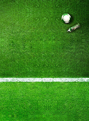 足球绿色草地H5背景素材